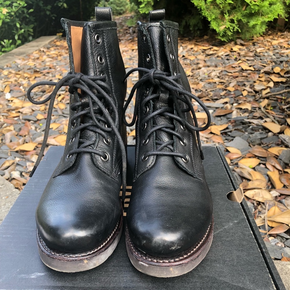 Frye Veronica Combat Boots